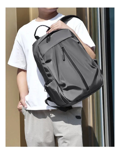 Mochila Impermeable Para Notebook Con Puerto Usb