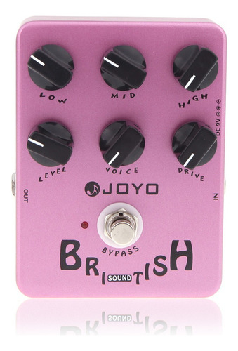 A Joyo Jf-16 British Sound Amp Sim - Pedal Con Efecto De