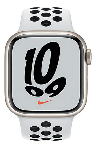 Smartwatch Apple Mkn33le/a Nike Serie 7 Sportband 41mm Starl