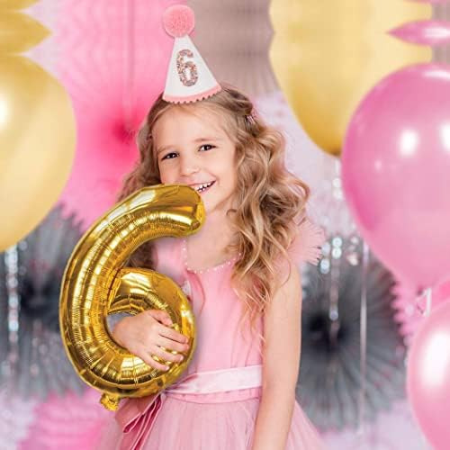 Linlulu Gorro De Cumpleaños Para Niñas - Gorro De Cumpleaños