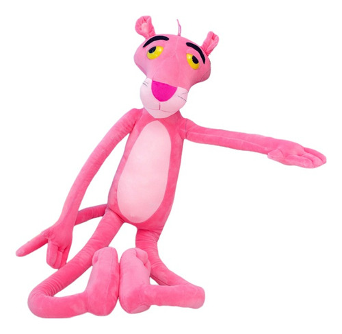 Peluche De Pantera Rosa Sin Vestir De 130 Cm, Peluche Suave