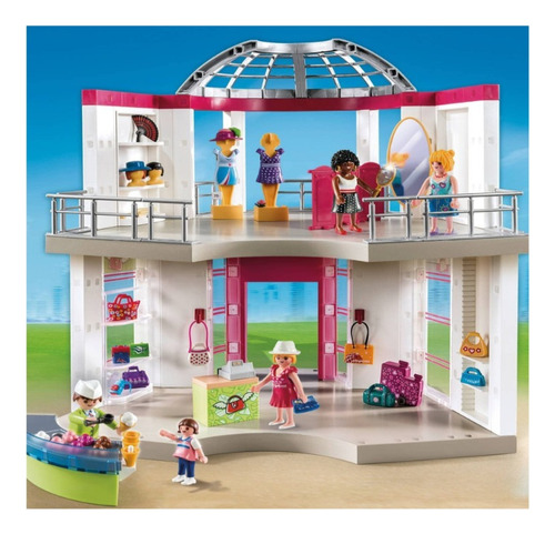 Playmobil City Life 5499 Centro Comercial Set De Construcci