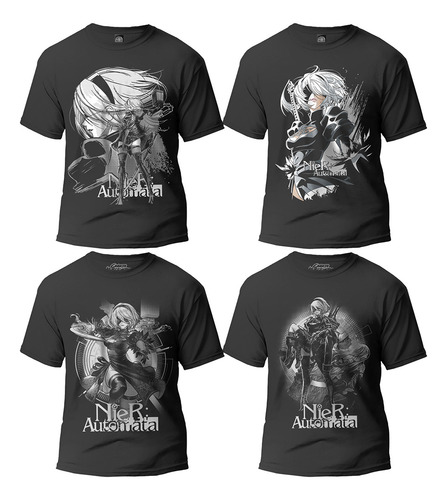 Playera Nier Automata 4b Yorha No. 2 Type B