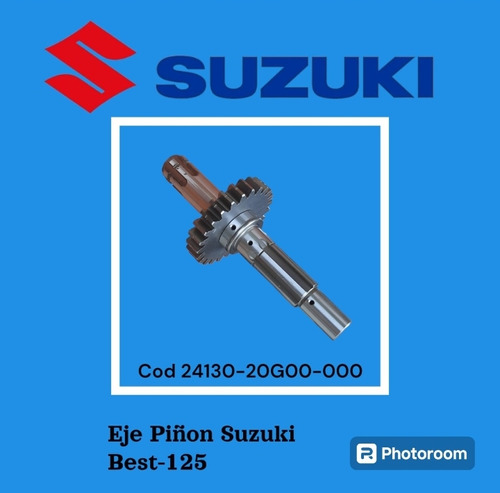 Eje Piñon Suzuki Best-125