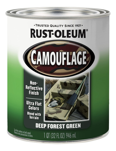 Rust-oleum 379560 - Pintura De Camuflaje Especial, Cuarto De