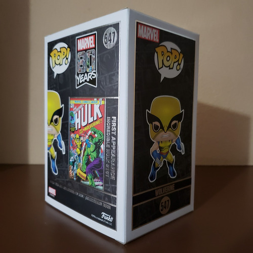 Funko Pop! Marvel 80 Years Wolverine #547 Original (Usado)