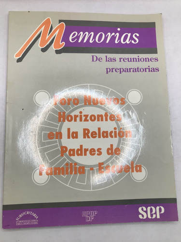 Memorias De Las Reuniones Preparatorias Foro Nuevos Horizont