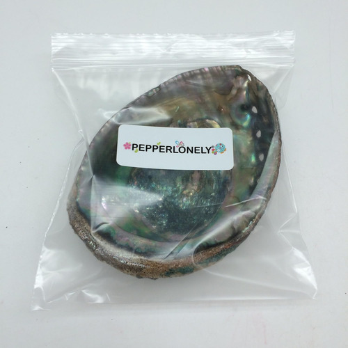 1 Pc Conchas Marinas Abulón Natural Verde, 5 Pulgadas ...