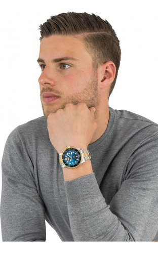 Reloj Invicta Pro Diver 30021 Quartz Para Hombre, Bicolor