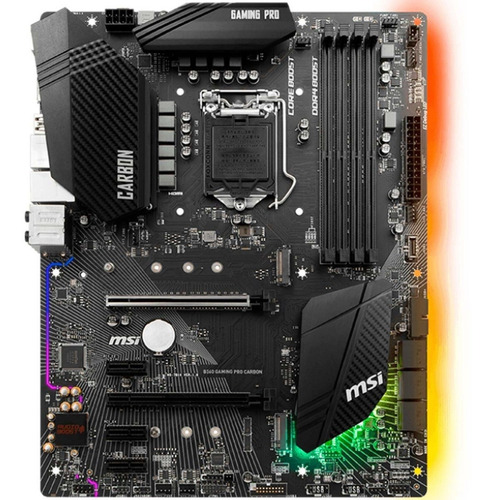 Tarjeta Madre Msi B360 Gaming Pro Carbon Ddr4 Socket 1151