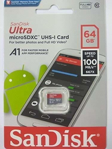 64 Gb Ultra Micro Sdxc Memoria Bundle Funciona Samsung 5