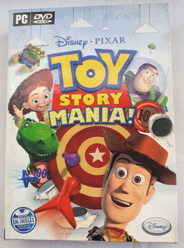 Pc Infantil Toy Story Mania -  Novo - Lacrado- Original
