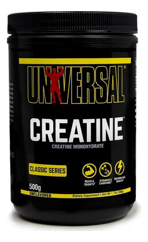 Creatina Universal Nutrition X 500grs Adn Sabor Sin Sabor