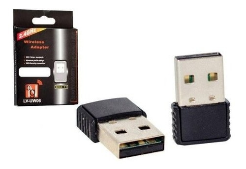 Imagem 1 de 1 de Mini Adaptador Wireless Usb Wifi 600mbps