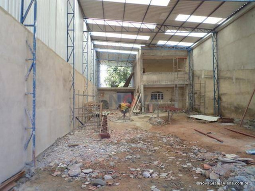 Imagem 2 de 9 de Galpão Comercial Para Locação, Jardim São João, Jandira - Ga0010. - Ga0010