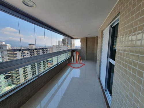 Imagem 12 de 30 de Cobertura Triplex Em Praia Grande Maravilhosa - Co0022
