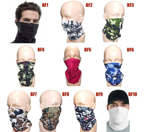 Imagen 2 de 10 de Bandana Mayoreo 50 Pzs Bufanda Motociclista Ciclistas Outdoo