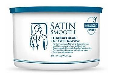 Satin Smooth Frasco De Ceradelgada Azul Titanio