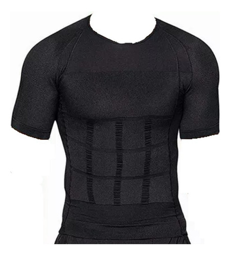Polera Compresión Hombre Faja Talla Xl-xxl Reductora