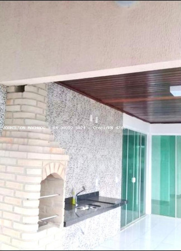 Casa Em Condomínio Para Venda Em Macaíba, Reta Tabajara - Condomínio Fazenda Real I/ii, 3 Dormitórios, 3 Suítes, 5 Banheiros, 4 Vagas - Cas1632-f_2-1124295