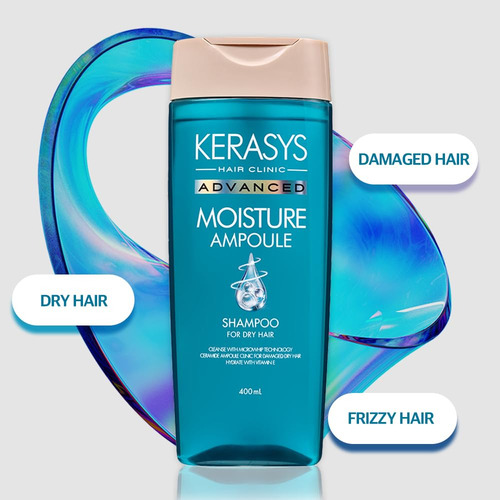 Kerasys Advance Moisture Shampoo Hidratante 400 Ml