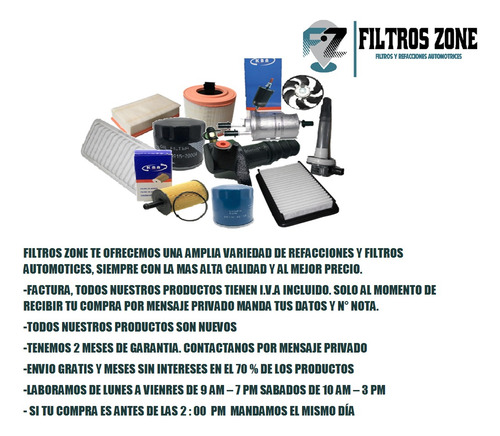 Filtro Aire Mg5 1.5 2019 Al 2023 10487777 Kba
