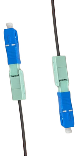 Cabo Fibra Óptica Mini Drop 1 Fo Conector Sc-upc Rolo 100 Mt