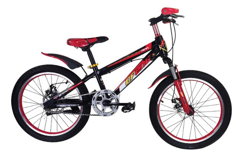 Bicicleta Aro 20 Roja Cfeng Con Freno Disco