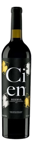 Pack De 4 Vino Tinto Cien Reserva Cabernet Sauvignon 750 Ml