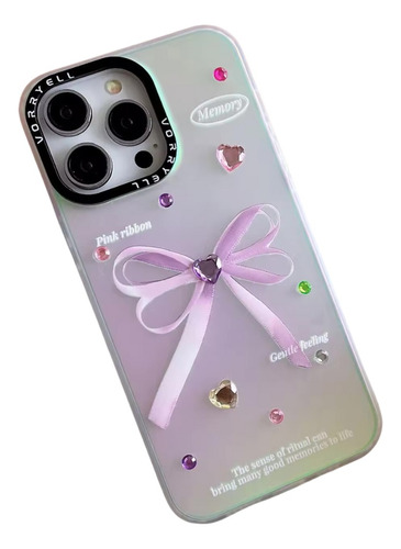 Funda Para iPhone 11 13 14 15 Pro Pro Max Coquette