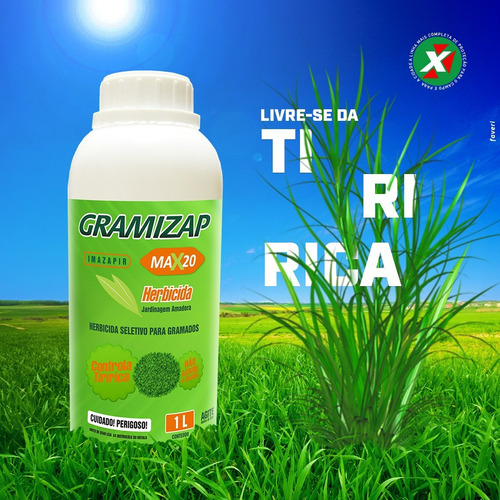 Max20 Seca Tiririca Amendoim Bravo Roseta Daninha Da Grama