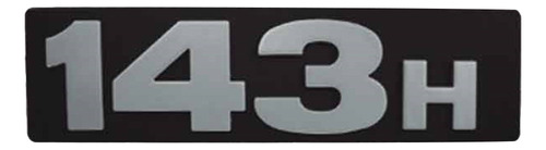 Emblema Letreiro Lateral Scania 143h Nº 384107