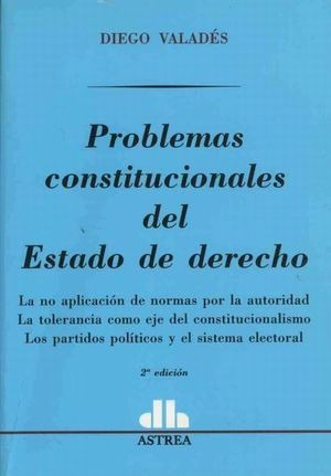 Libro Problemas Constitucionales Del Estado De Derecho Nuevo