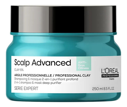  L'oréal Pro Serie Exp Scalp Advanced Másc Trat 2 Em 1 250ml