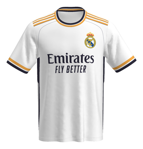 Plantilla Para Sublimar Camiseta Real Madrid 2024