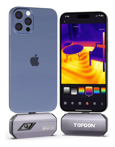 Cámara Térmica Topdon Tc002c, 512x384, Usb-c Para iPhone