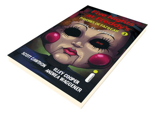 Hora De Acordar!: Five Nights At Freddys: Pavores De Fazbear, De Cawthon, Scott. Five Nights At Freddys - Pavores De Fazbear, Vol. 3. Editorial Intrínseca, Capa Mole, Edição 1 Em Português, 2024