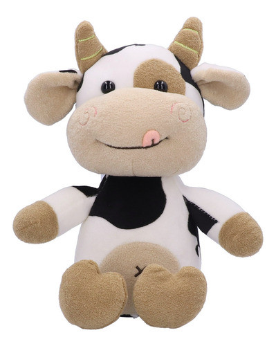 Peluche Relleno De Vaca Linda Muñeca De Ternero De Ganado De