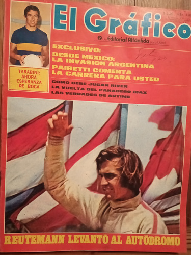 Gráfico N° 2677 Reutemann F1 En Buenos Aires  Bonavena 