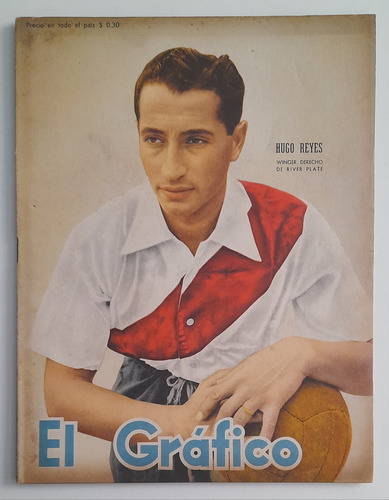 Revista El Grafico 1502 Hugo Reyes River Racing Huracan 1941