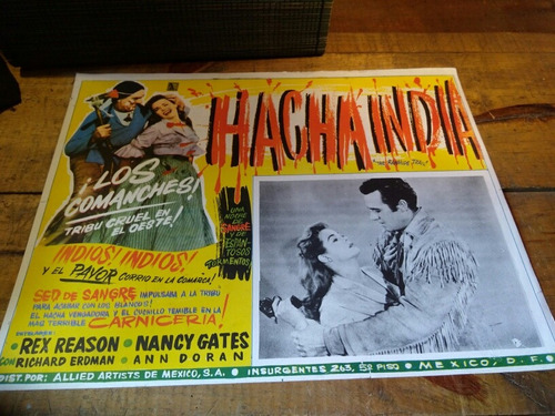 Cartel De Película Antiguo Genuino De Colección 40s