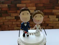 Comprar Topper Boda Novios Personalizados Novios Con Banner