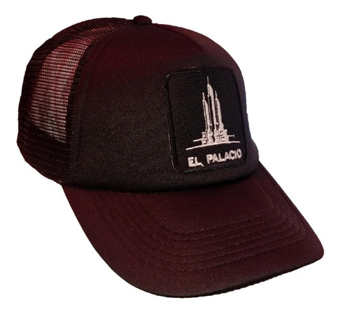 Imagen 4 de 7 de Gorra Trucker Torre Bordada Huracán Negro