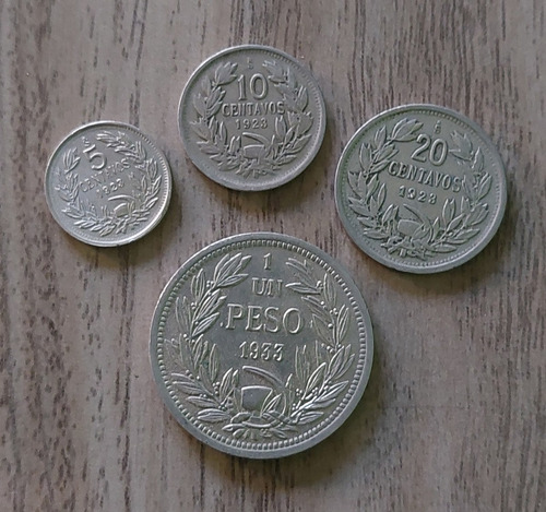 Monedas Chilenas Lote 3