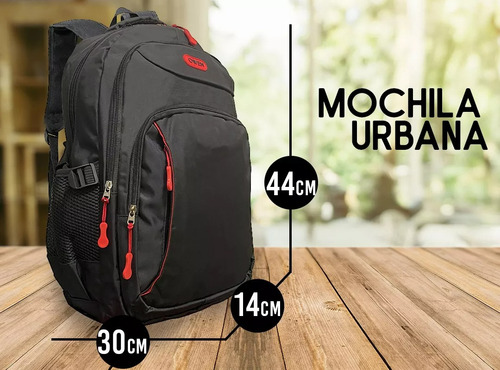 Mochila urbana porta notebook Owen OWMI10026 color azul