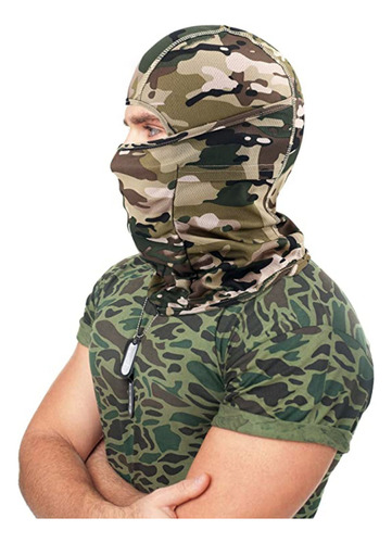 Balaclava Pasamontañas Tactico Militar Camuflaje Bandana