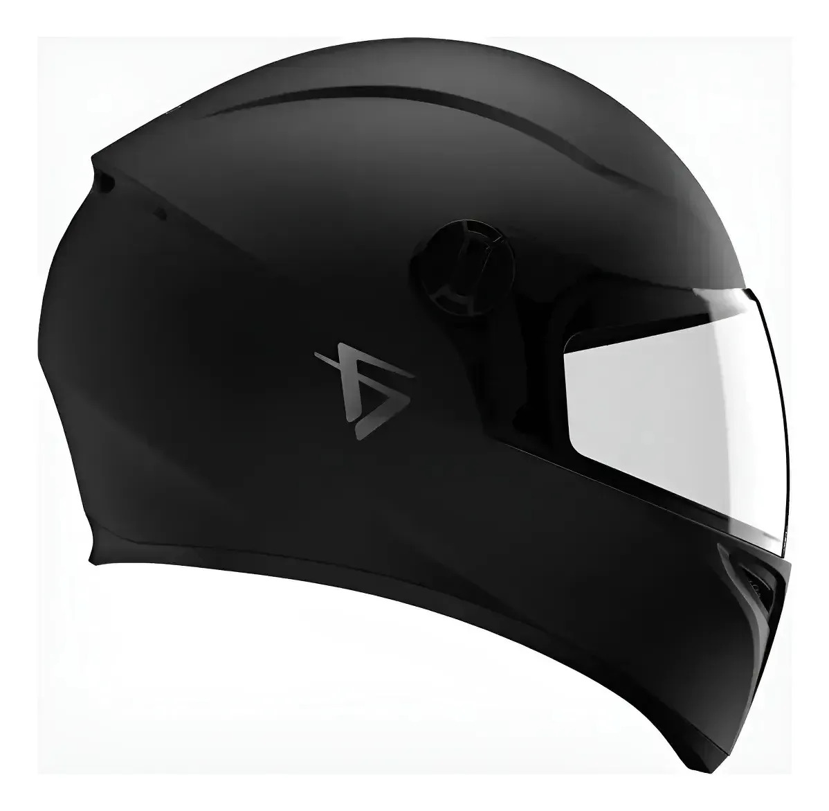 Casco Para Moto Vertigo V50 Monochrome Negro Mate Diseño Airkinetic Tamaño del casco XL