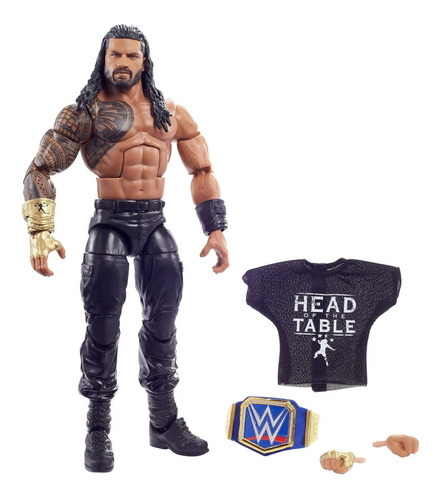 Figura De Acción Wwe Roman Reigns Elite Collection Serie Fgc