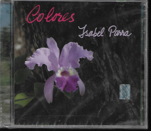 Isabel Parra Album Colores Sello Warner Music Cd Año 2000 