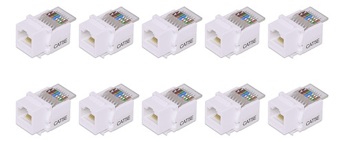 Módulo Keystone Jackclip De Red Ethernet Rj45 Cat5e W